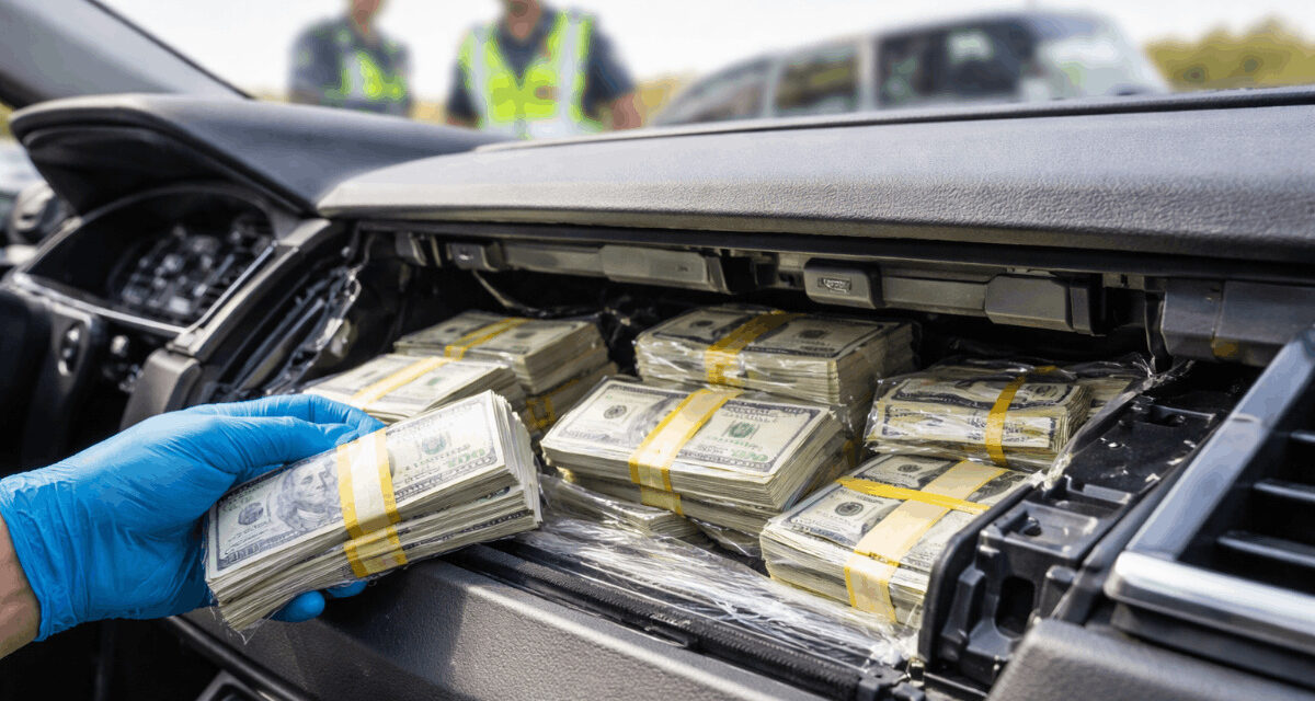 Finančná správa odhalila šokujúci úkryt: V palubovke auta našli státisíce dolárov