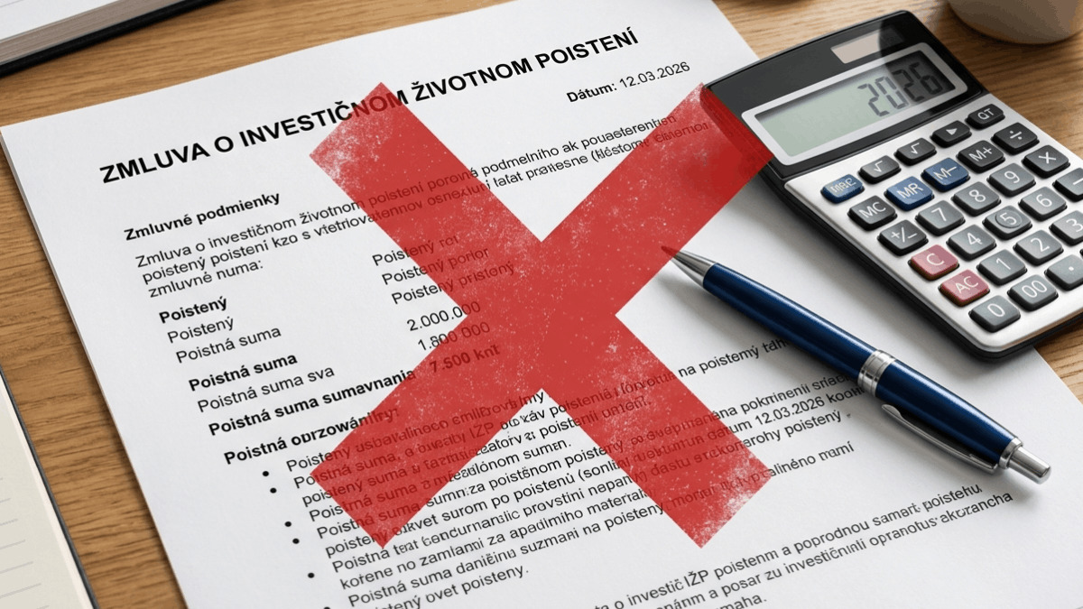 Investičné životné poistenie je nevýhodné