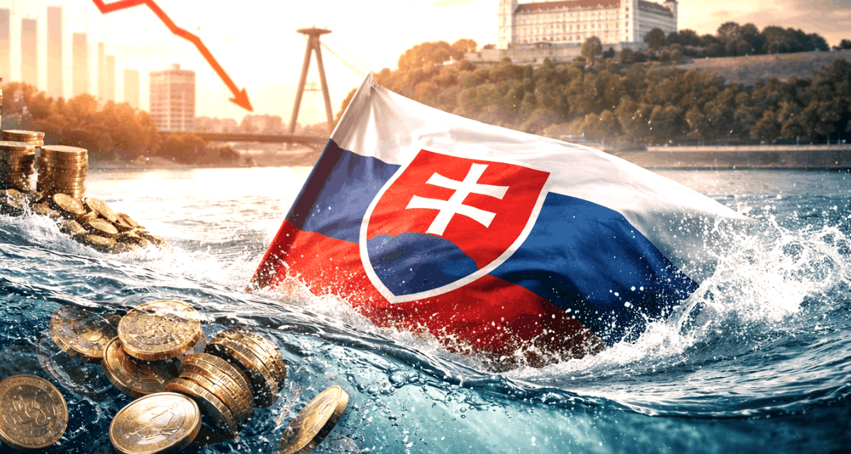 Slovenská ekonomika sa potápa: Najnovšie čísla znepokojujú expertov