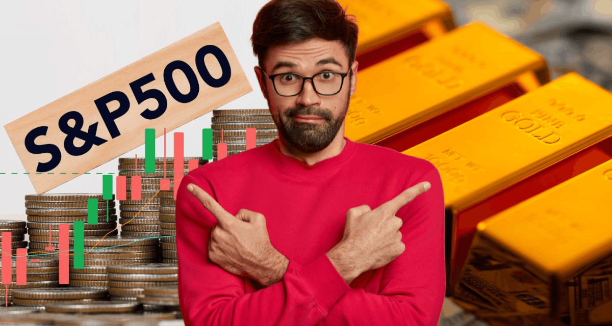 Investoval som 5 000 € do zlata vs. S&P 500: Víťaz je jednoznačný