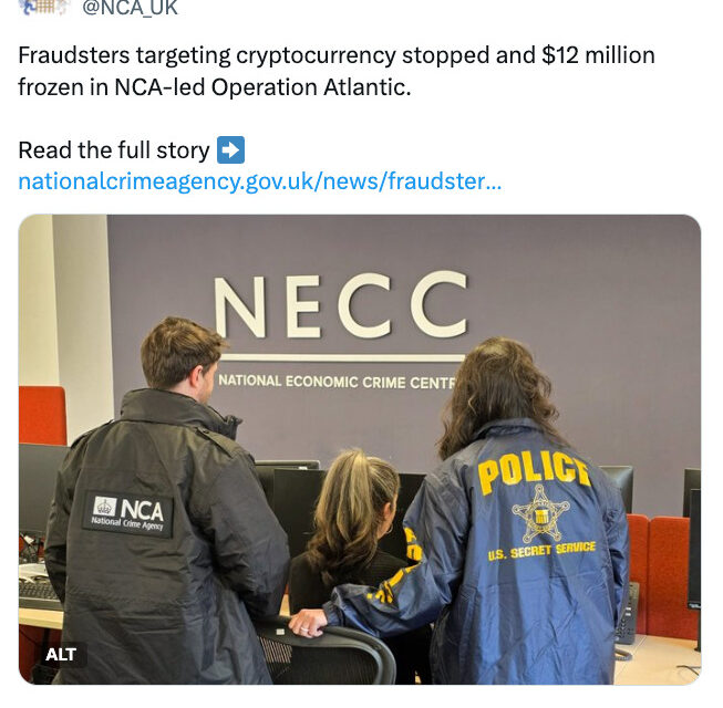 UK cracks down on illegal peer-to-peer crypto trading in nationwide raids