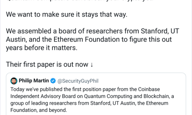 Coinbase highlights Algorand, Aptos' work to mitigate quantum threat