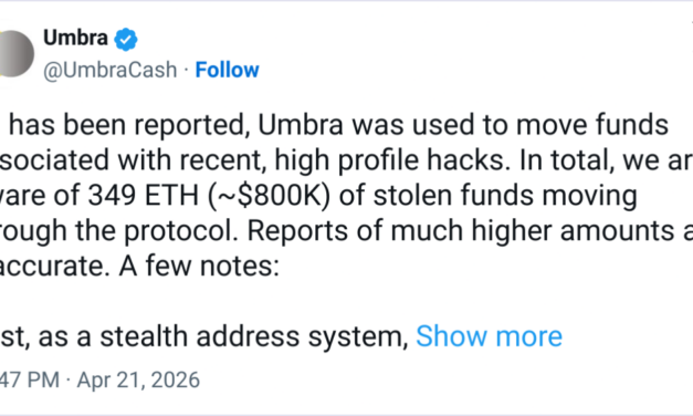 Privacy protocol Umbra shuts front end to stifle Kelp exploiters