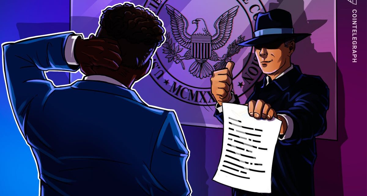 SEC ‘on the cusp’ of onchain tokenized securities exemption: Atkins