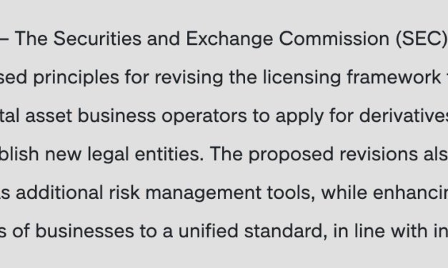 Thailand regulator mulls crypto futures expansion in licensing overhaul