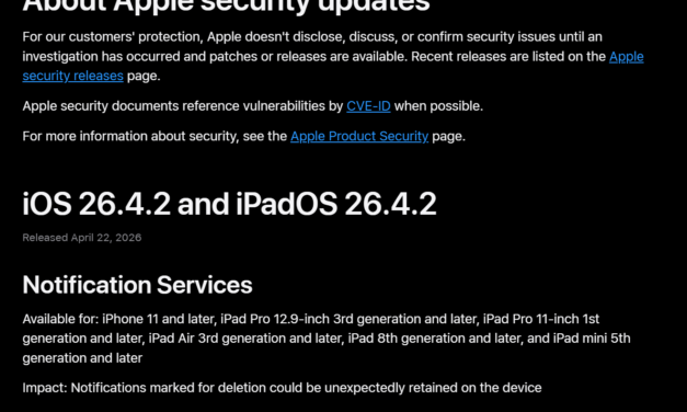 Apple fixes bug that allowed FBI to read deleted Signal messages
