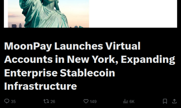 MoonPay launches fiat-to-stablecoin virtual accounts in New York