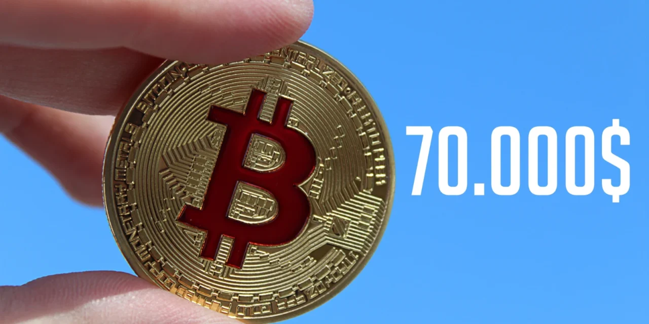 Bitcoin po dlhom čakaní prekonáva 70 000 $: Bude to stačiť?