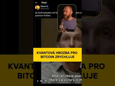 Kvantová hrozba pro BITCOIN zrychluje