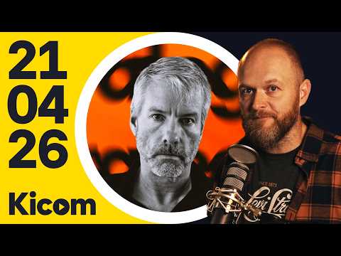 Saylor jako hrozba pro Bitcoin? 🚨 | Je DeFi mrtvé? 💀 | Řešení kvantového útoku 🧮 – CEx 21/04/2026