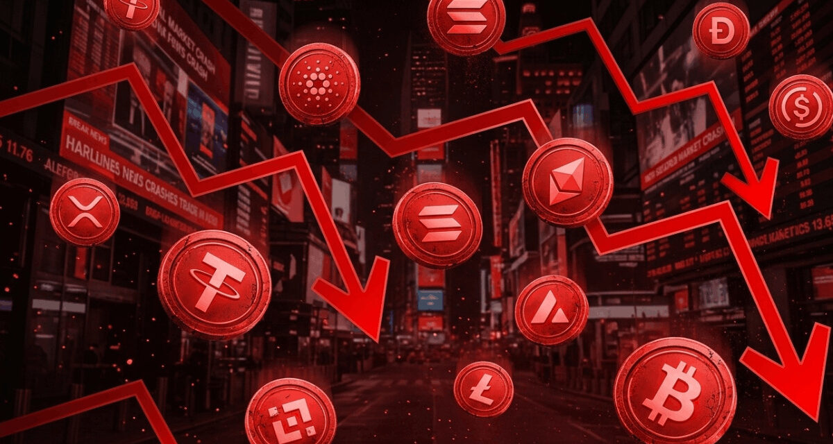 Altcoinový masaker: Vyše 40 % trhu sa ocitlo na historickom dne