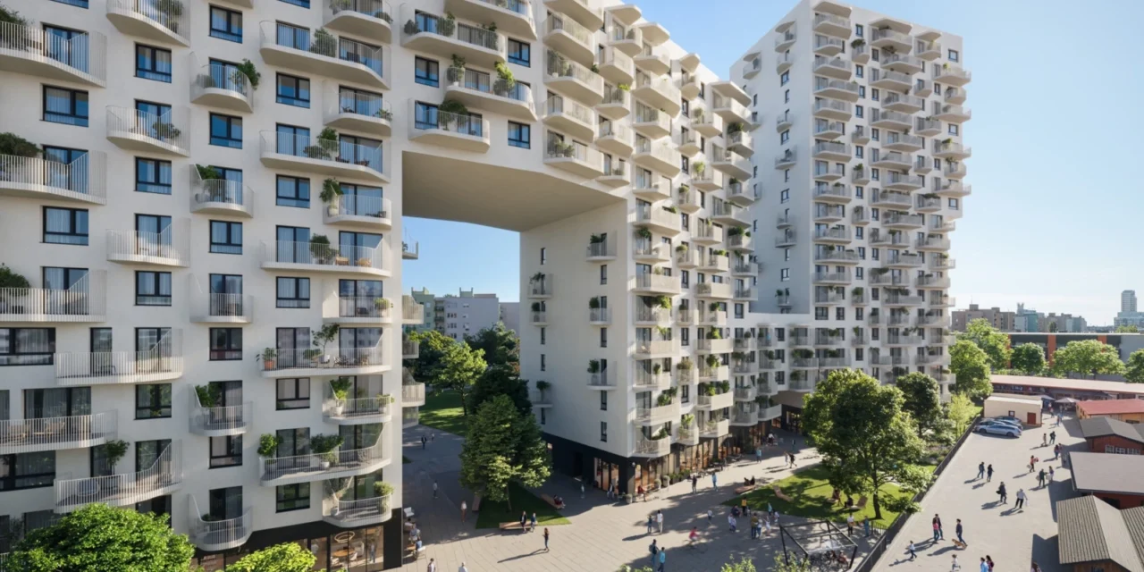 MILROSE má oživiť okolie Miletičky. Pribudnú byty, služby aj oddychové miesta