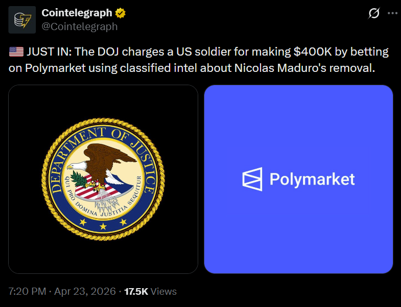 Insider trading backlash forces Polymarket to step up surveillance