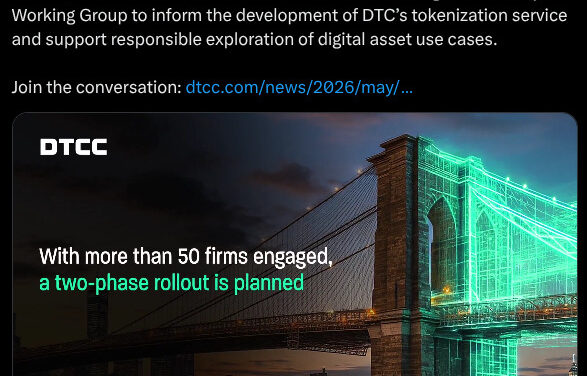 DTCC eyes October tokenized securities launch with 50 DeFi and TradFi giants