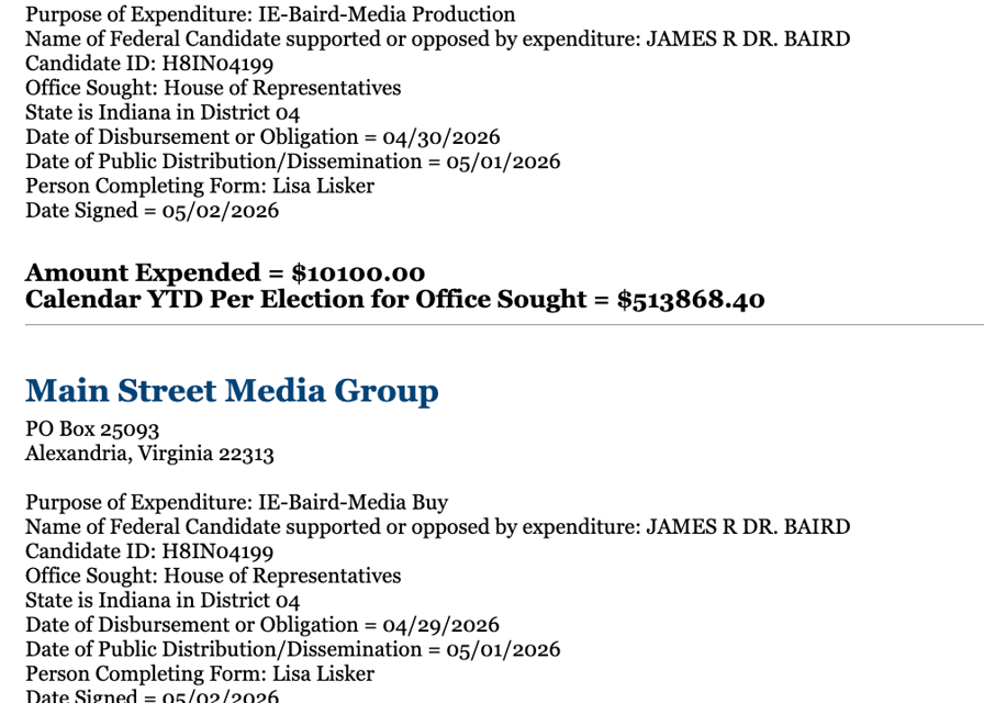Crypto PAC spends $500K in support of Indiana candidate ahead of primary