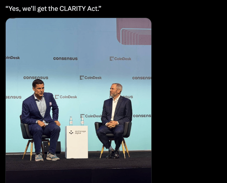 Ripple CEO says market structure bill not a ‘done deal,’ despite stablecoin compromise