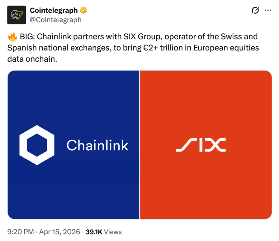 Source: Cointelegraph