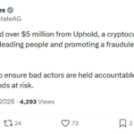 New York forces Uphold to pay $5M over fraudulent crypto investment scheme