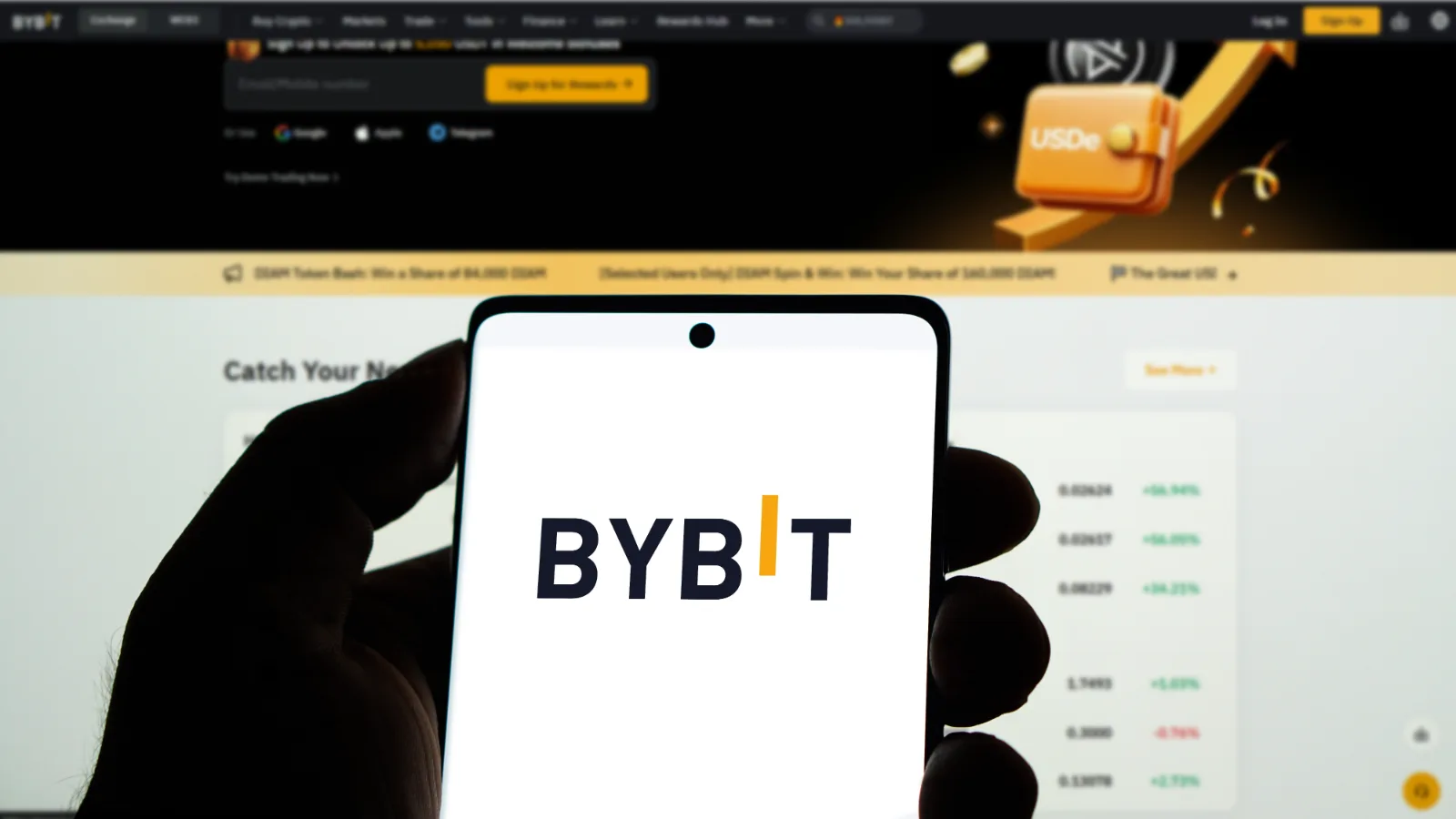 Bybit EU a token splash