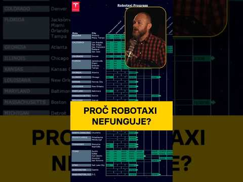 Proč robotaxi nefunguje?