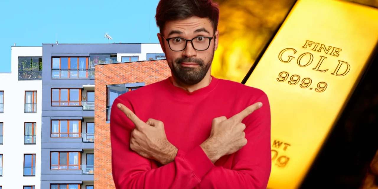 Investovanie do zlata verzus nehnuteľnosť: Skutočná matematika, ktorá prekvapí