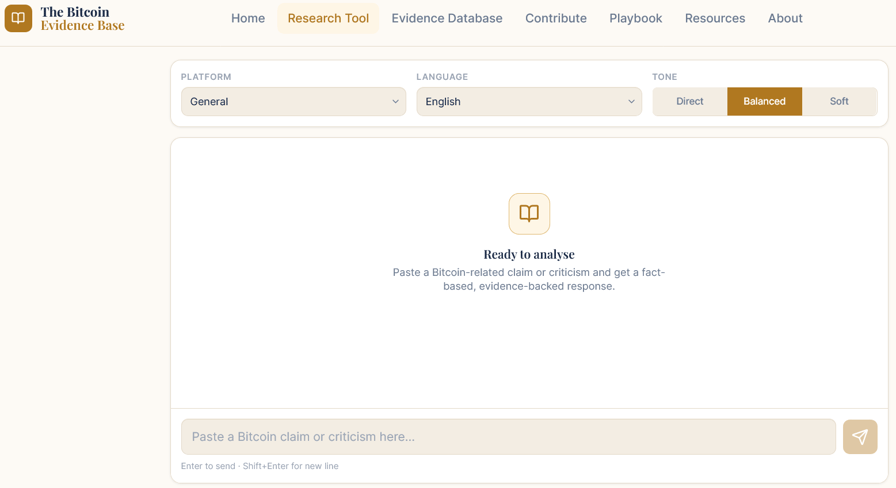 Bitcoiners launch 'The Bitcoin Evidence Base' to stamp out FUD