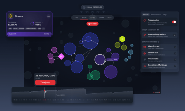 World’s first live map of token concentration: InsightX launches Atlas Live