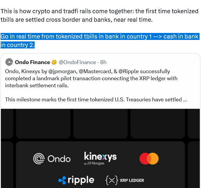 JPMorgan, Mastercard make first cross-border US Treasury transfer via XRP Ledger