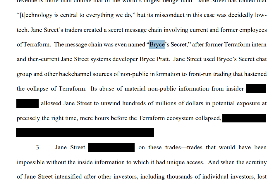 Jane Street accused of using Terra Telegram backchannel before UST crash