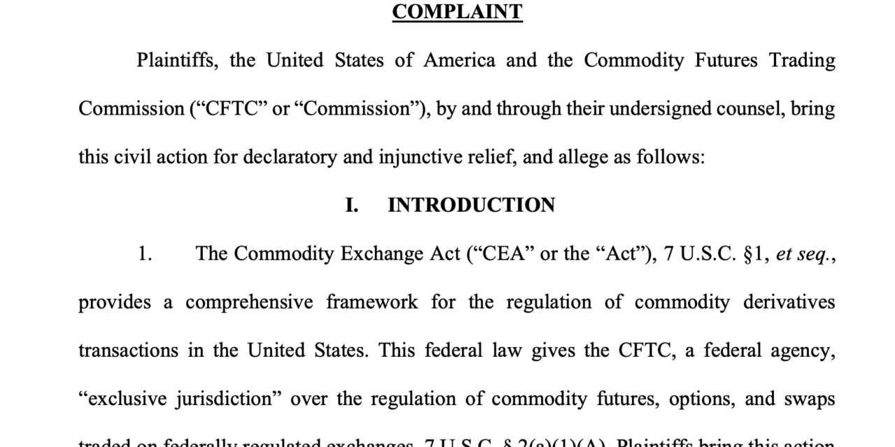 CFTC sues Minnesota, Governor Tim Walz over prediction markets ban