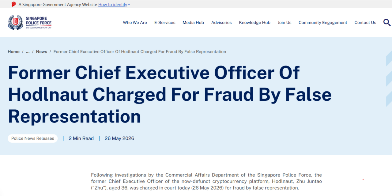 Ex-Hodlnaut CEO charged with fraud over Terra exposure claims