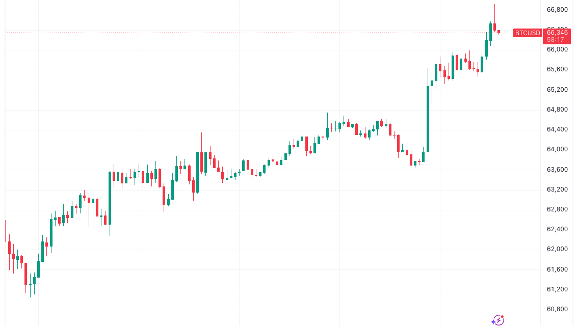 Bitcoin analysis warns over BTC price rejection as $67K approaches