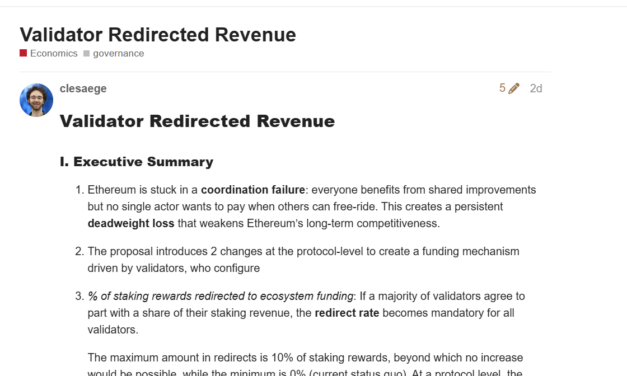 Ethereum’s much-hated staking 'tax' may already be obsolete