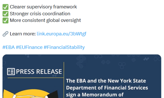 New York and Europe’s finance watchdogs team up to police stablecoins