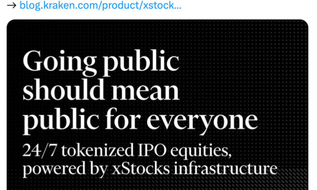 Kraken parent Payward brings tokenized IPO access to retail investors