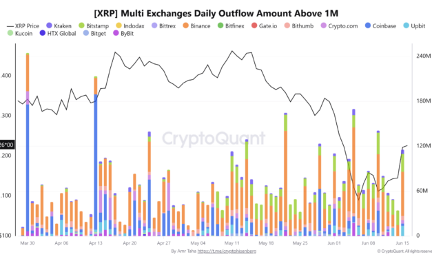 XRP whale wallet withdrawals top 720M as risk-adjusted return data points to opportunity