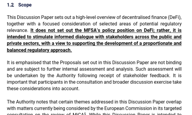 Malta proposes DeFi rulebook covering DAOs under MiCA-era framework