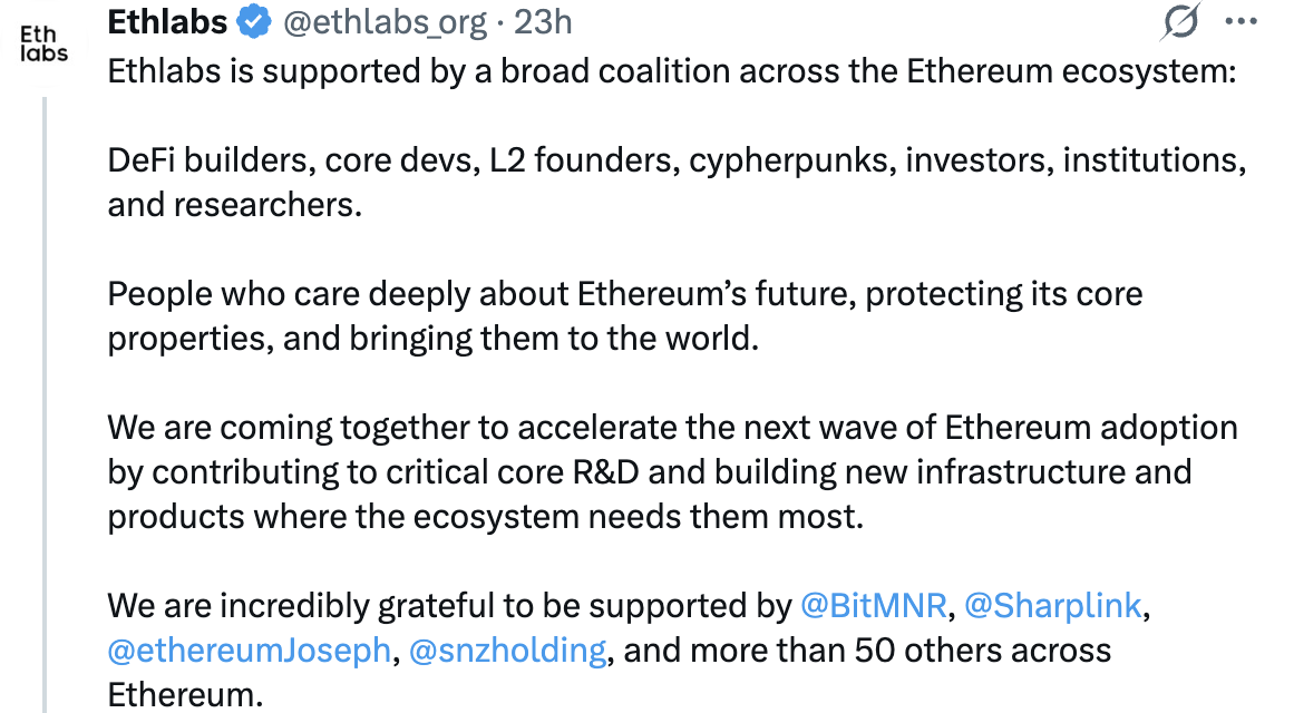 Ethereum Foundation sacks 20% of workforce amid strategic restructuring