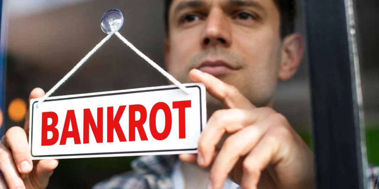 Bankroty na Slovensku trhajú rekordy roka. V júni padlo až 29 firiem s miliónovými dlhmi