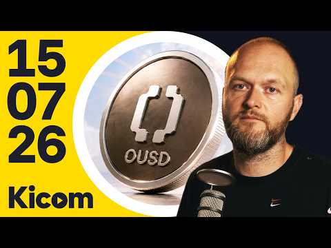 Nový král stablecoinů? 🪙 | Robinhood chain ⛓️ | Saylor prodává 💰 – CEx 15/07/2026