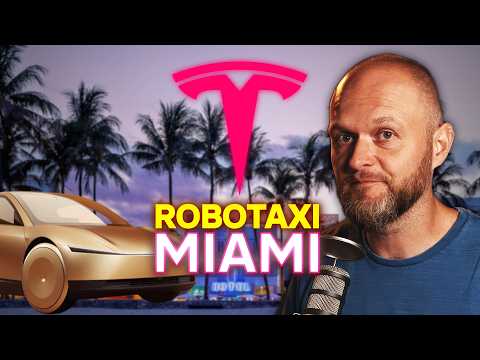 Vyzkoušeli za nás Tesla Robotaxi v Miami 🚕 – jaká je ale realita?