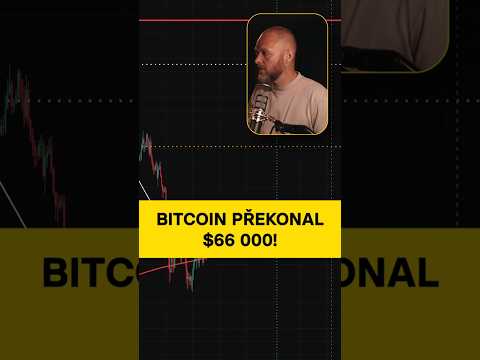 Bitcoin překonal $66 000!