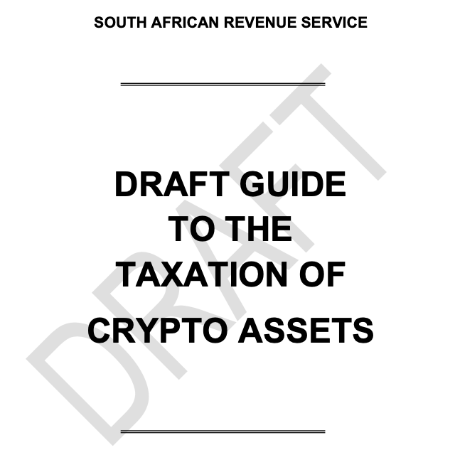 South Africa proposes crypto tax rules under existing tax framework