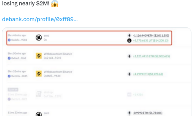Trader loses $2M in ‘same-block backrun extraction’ exploit