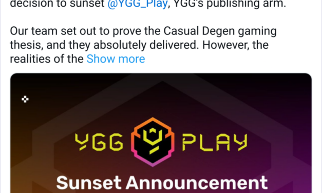 Yield Guild Games cuts 35 staff, shuts game publisher to focus on AI