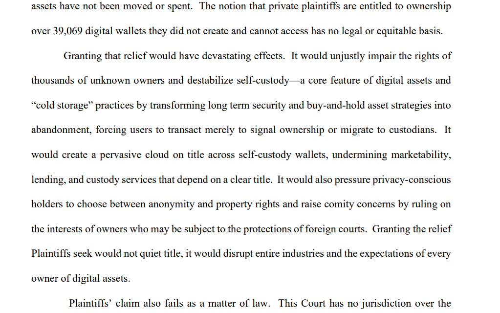 Digital Chamber amicus brief urges dismissal of NY lawsuit over 39,069 Bitcoin wallets