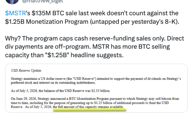 Lyn Alden says Bitcoin needs no savior as Strategy sells $216M of BTC