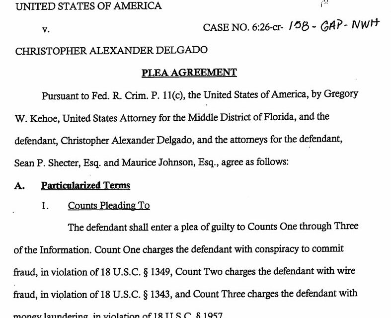 Former Goliath Ventures CEO pleads guilty in $400M crypto Ponzi case