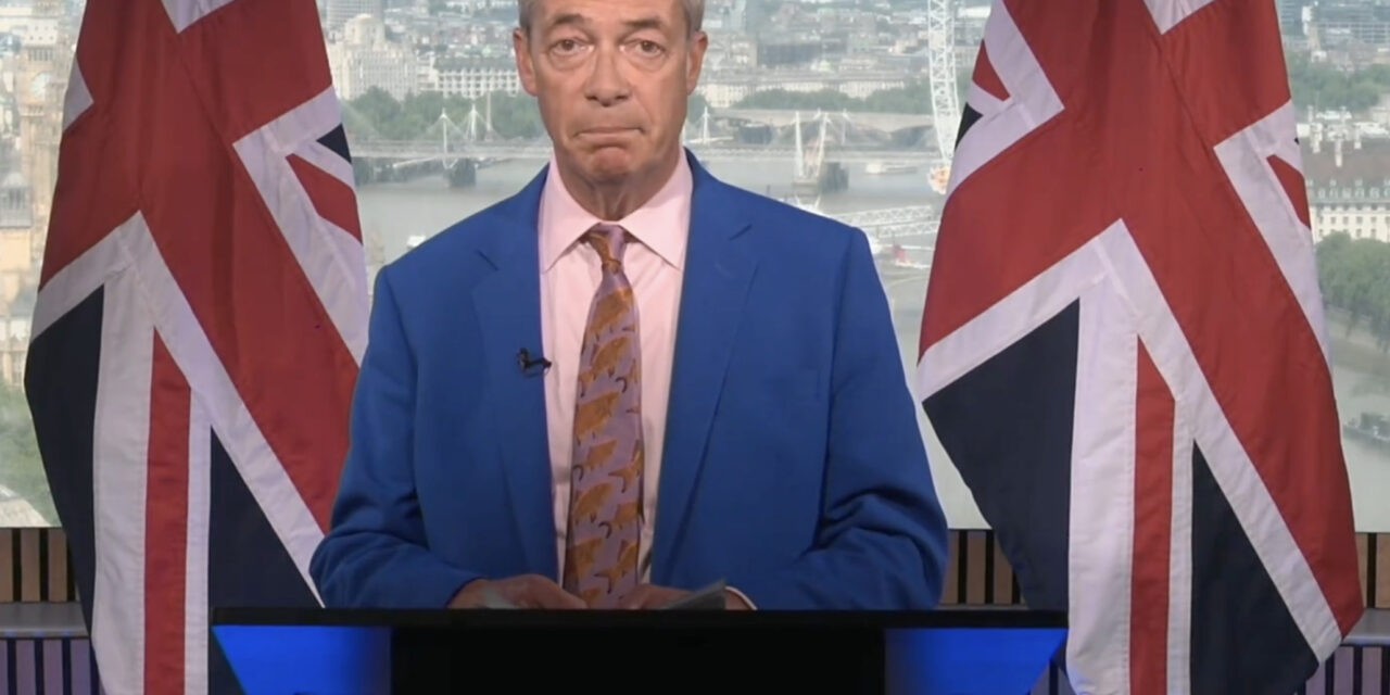 Nigel Farage to resign from UK Parliament amid crypto “gift” scandal, will stand in by-election