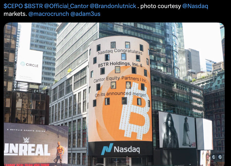 Adam Back’s Bitcoin treasury company seeks new terms with Cantor for SPAC merger